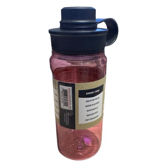 Yeti Yonder .6L 20oz Tether Water Bottle w/ Chug Cap - Power PINK - Picture 3 of 3